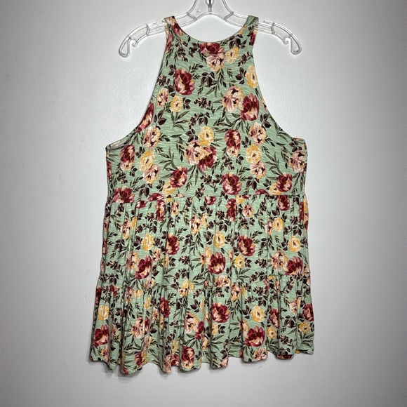 Torrid Super Soft High Neck Babydoll Tank Sz 2 - Picture 6 of 8